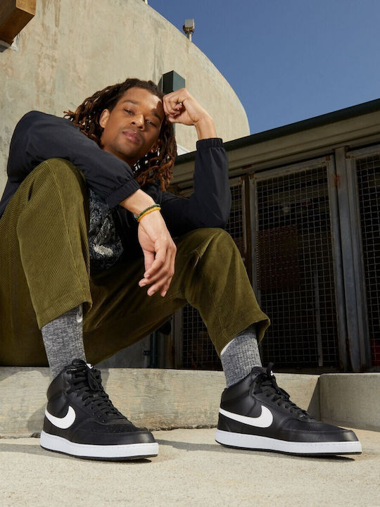 Court Vision Boots Black / White