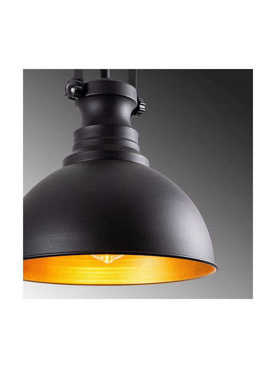 Opviq Saglam Pendant Light Black with Socket E27 31x31x90cm