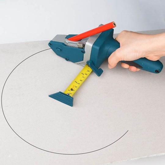 Unealtă Manuală Diy Flippy Cuțite Pentru Tăierea Hârtiei Măsură Încorporată Bandă Tăiere Gips Carton 23x7 Cm Albastru