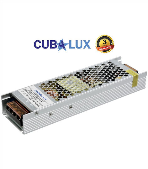 Cubalux Τροφοδοτικό LED IP20 Ισχύος 200W με Τάση Εξόδου 24V