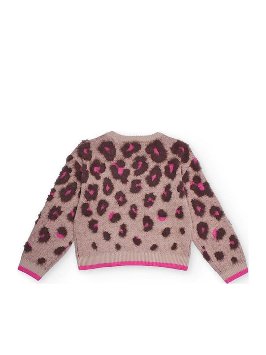 Kinderpullover Langarm Beige