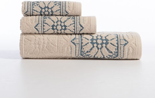 Nef-Nef Homeware Кърпа за ръце Demand 30x50см. Ecru Тегло 550гр/кв.м