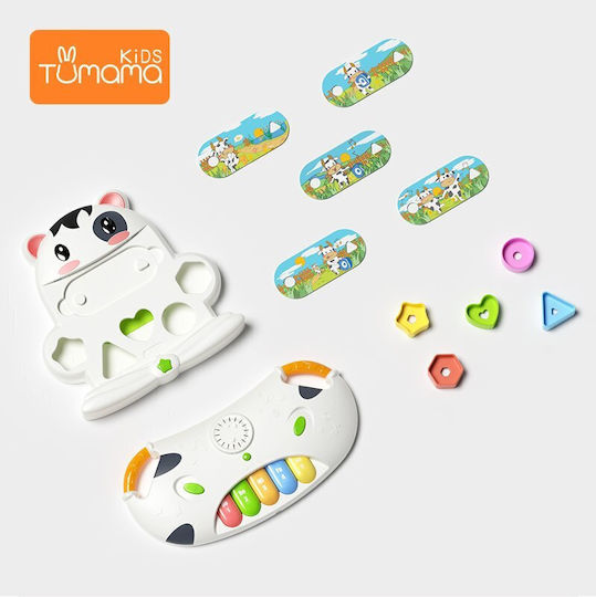 Tumama Kids Instrument Muzical cu Muzică, Lumină și Sunete pentru 3++ Luni
