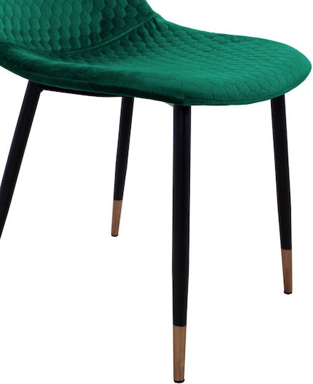 Lucille Столички Трапезария плюшени Зелени 4бр 45x56x81бр