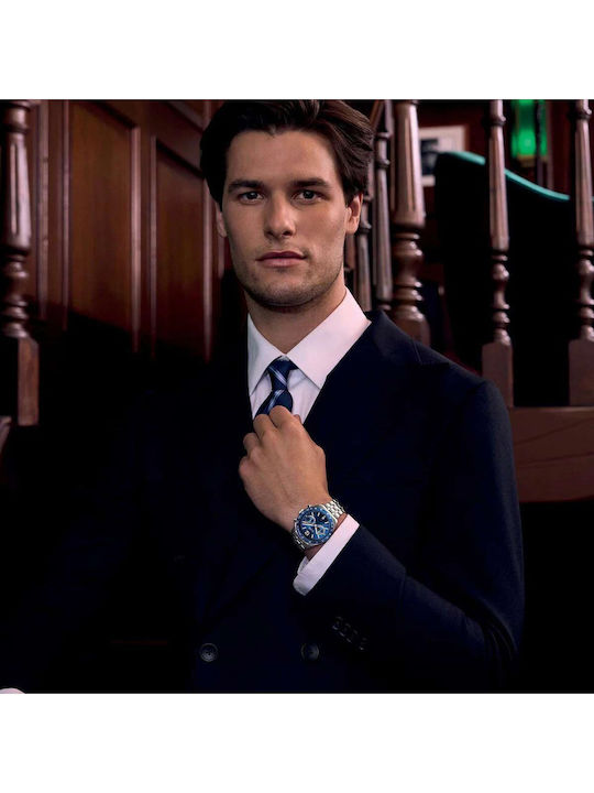 Cluse Aravis Men's Watch Battery with Silver Metal Bracelet