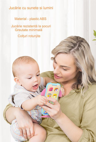 Tumama Kids Jucărie Telefon cu Muzică, Lumină și Sunete pentru 18++ Luni