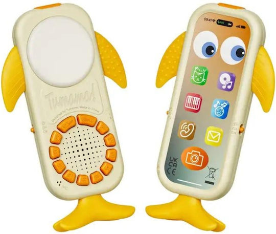 Tumama Kids Jucărie Telefon cu Muzică, Lumină și Sunete pentru 3++ Luni