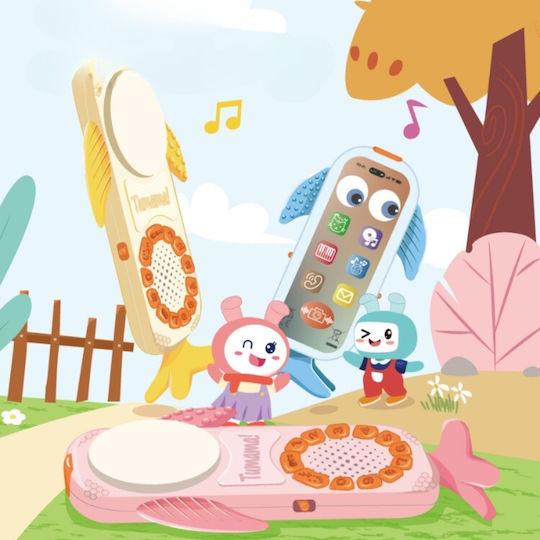 Tumama Kids Jucărie Telefon cu Muzică, Lumină și Sunete pentru 3++ Luni