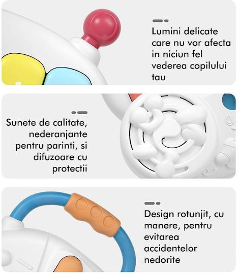 Tumama Kids Instrument Muzical cu Muzică, Lumină și Sunete pentru 18++ Luni