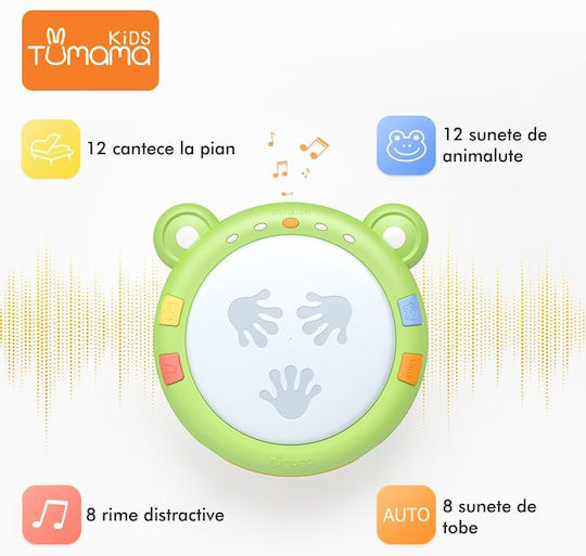 Tumama Kids Instrument Muzical cu Muzică, Lumină și Sunete pentru 18++ Luni