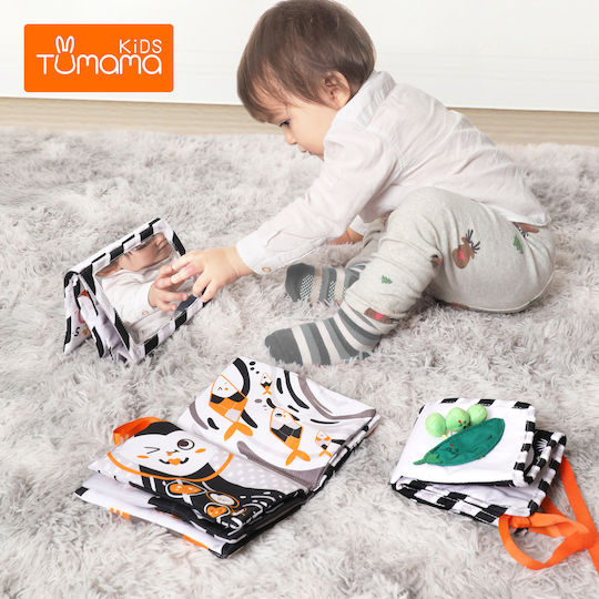 Tumama Kids Carte de Activități din Țesătură cu Sunete pentru 3++ Luni