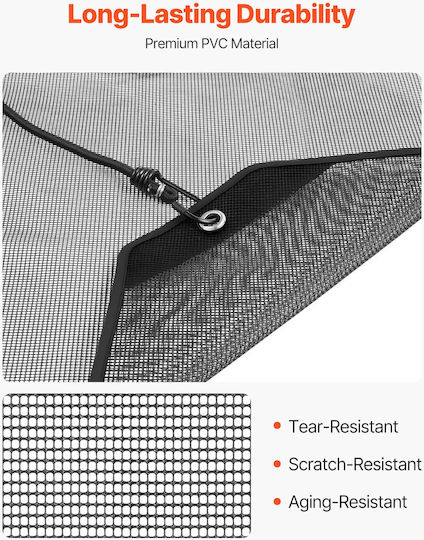Vevor 710x710 Mm Klimaanlage Abdeckung Mesh Verteidiger Reißfest Outdoor