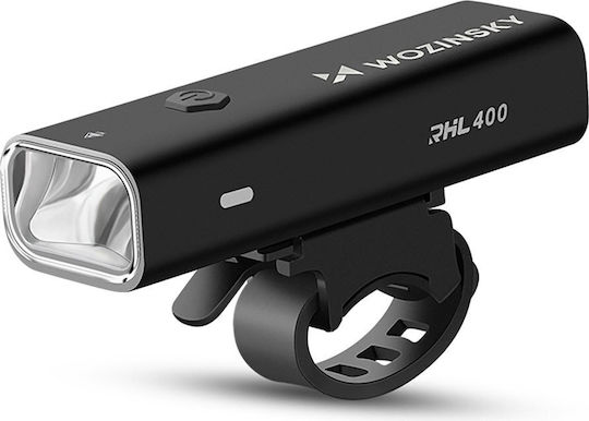 Wozinsky WSBLB2 Wiederaufladbar Vorderseite Fahrradlicht