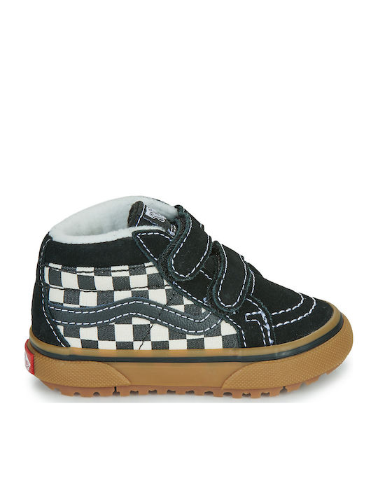 Mte Sk8-mid Reissue V Παιδικά Sneakers High με Σκρατς Μαύρα