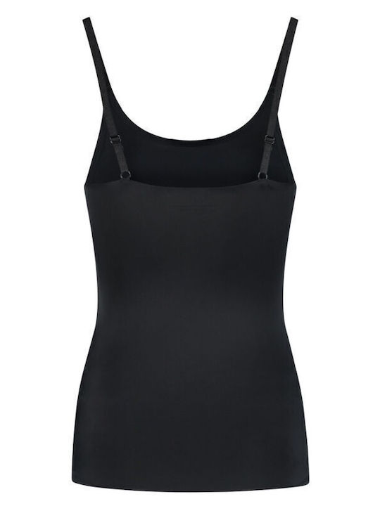 Bye Bra Invisible Top Σύσφιξης Χωρίς Ραφές Μαύρο