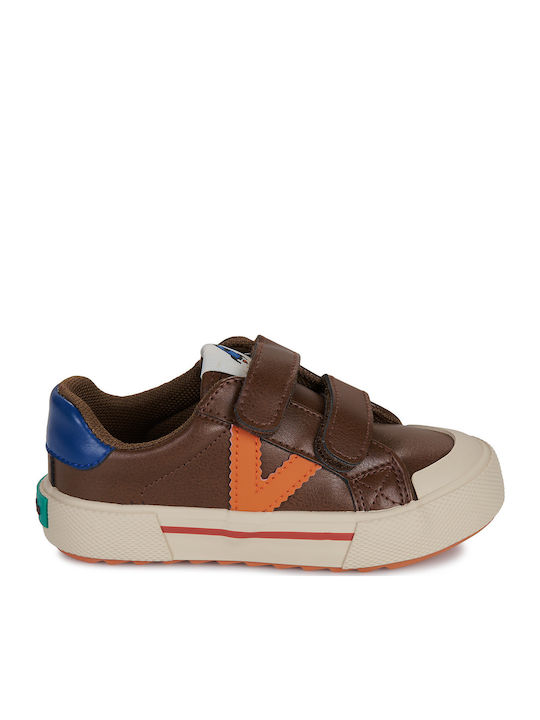 Kinder Sneaker mit Bügel- und Schleifenverschluss Braune