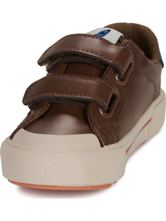 Kinder Sneaker mit Bügel- und Schleifenverschluss Braune