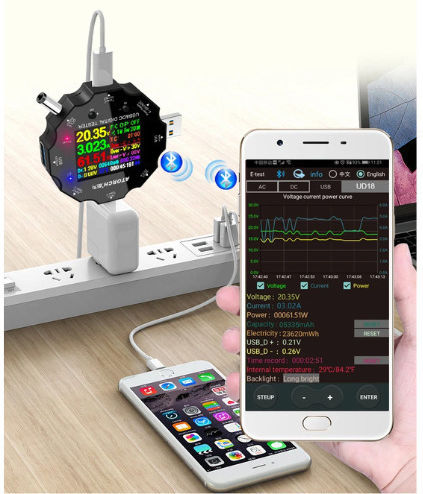 Atorch Atorch UD18 Bluetooth USB Port Tester 18 in 1