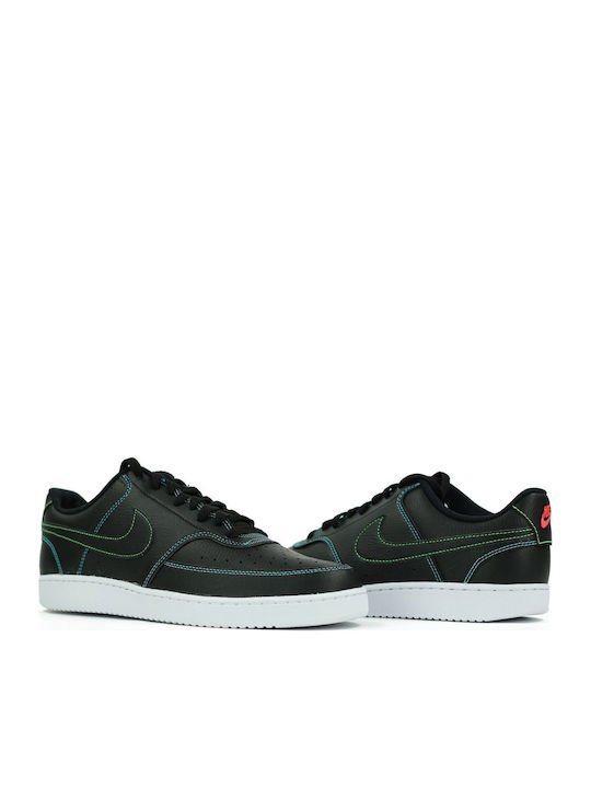 Nike Court Vision Low Sneakers Μαύρα