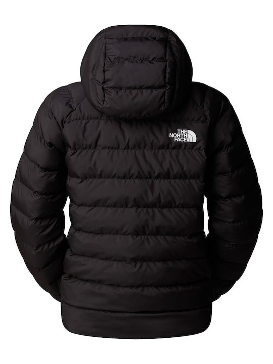 Kids' Sports Jacket Double Sided with Hood Black Reversible Perrito