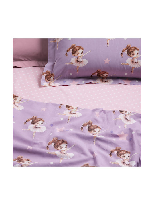 Das Home Kinderbettbezüge Set Pink Lila