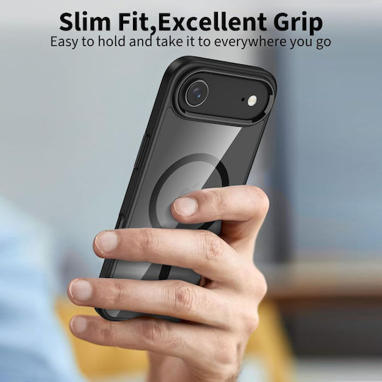 Tech-Protect Magmat Back Cover Πλαστικό / Σιλικόνης Μαύρο (iPhone Air)