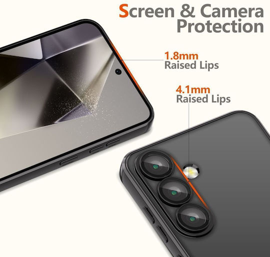 Tech-Protect Magflex Задна корица Силикон Черен (Galaxy A17)