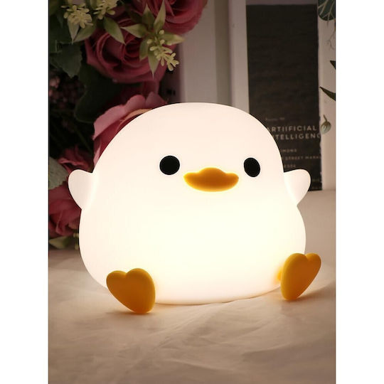 Lumini LED Lampă decorativă pentru copii Atingere Alb 12.2x10.5x9.2εκ.