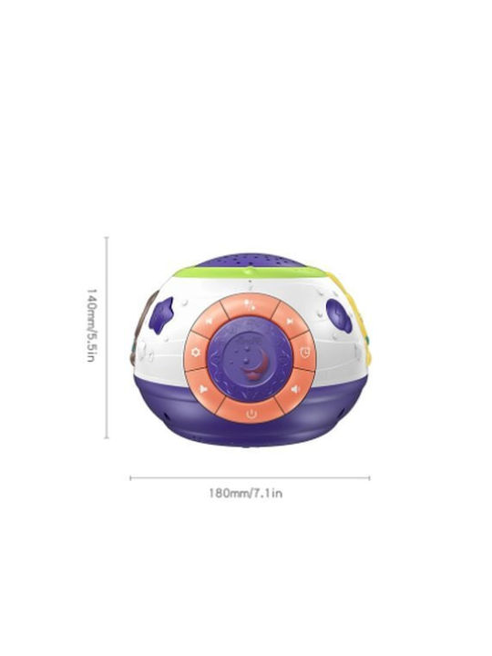 Tumama Kids Lampă de proiecție pentru copii cu Proiecție de Stele Multicolor 18x14cm