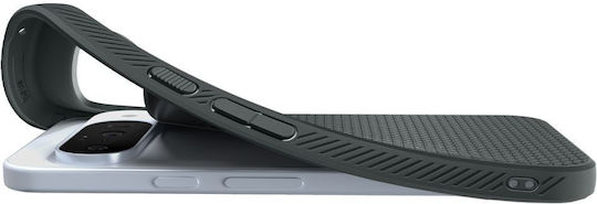 Spigen Liquid Air Mag Umschlag Rückseite Silikon Grün (Google Pixel 10 / 10 Pro)