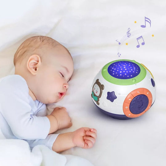 Tumama Kids Lampă de proiecție pentru copii cu Proiecție de Stele Multicolor 18x14cm