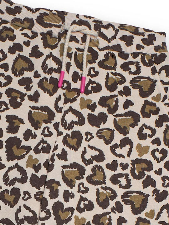 Kids Trousers Fabric Beige