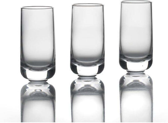 Zone Denmark Σφηνοπότηρα από Κρύσταλλο 50ml 3τμχ