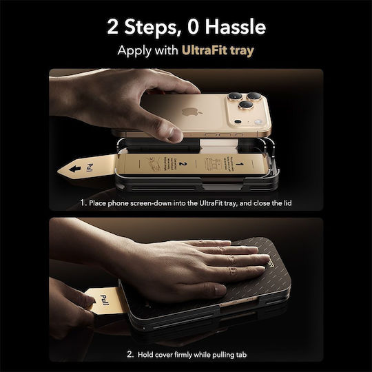 ESR Armorite Full Face Tempered Glass (iPhone 17 / 17 Pro / 16 Pro)