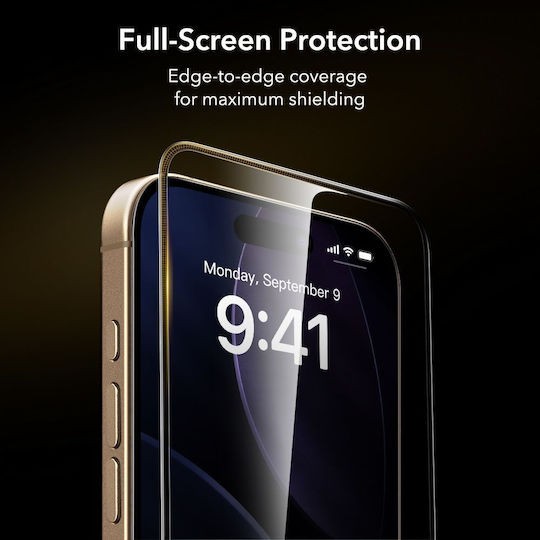 ESR Armorite Full Face Tempered Glass (iPhone 17 Pro Max / iPhone 16 Pro Max)