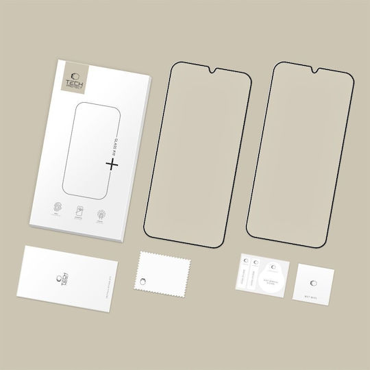 Tech-protect Glass Fit+ 2-pack Xiaomi Poco M7 Black