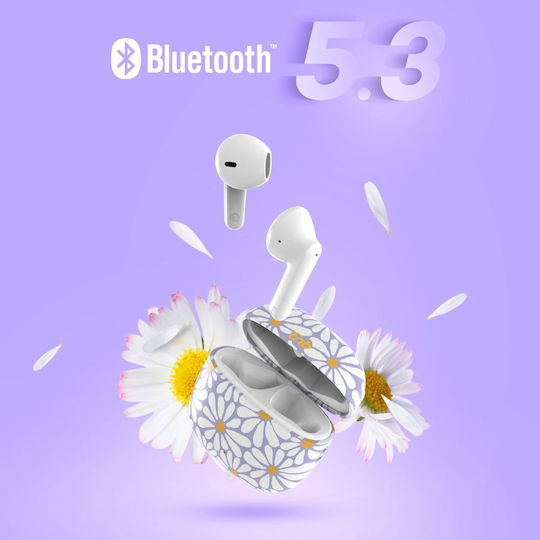 T'nB In-ear Bluetooth Handsfree Căști cu Carcasă de Încărcare Flor
