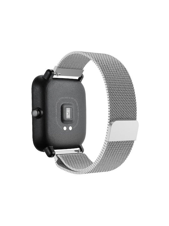 Λουράκι Ασημί (Amazfit GTS)