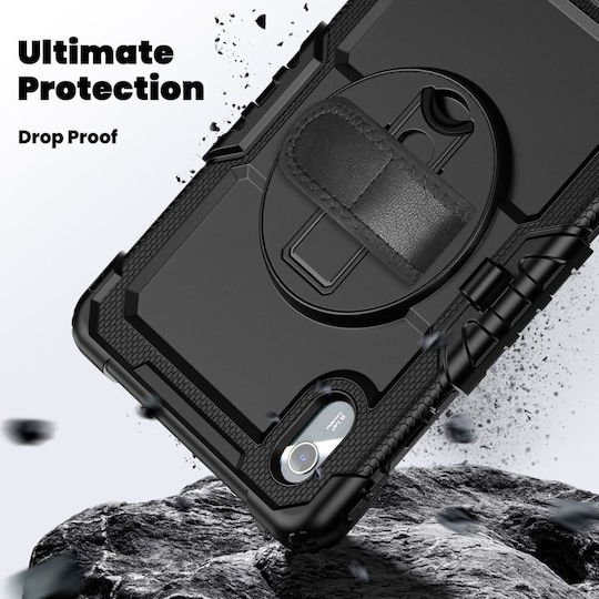 Tech-Protect Solid Flip Cover Negra (Lenovo Idea Tab 11.0 TB-336)