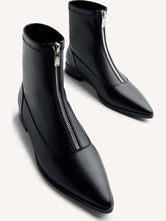 Ghete De Piele Dama Negre