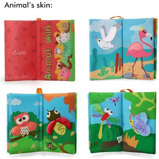 Tumama Kids Carte de Activități din Țesătură cu Sunete pentru 6++ Luni
