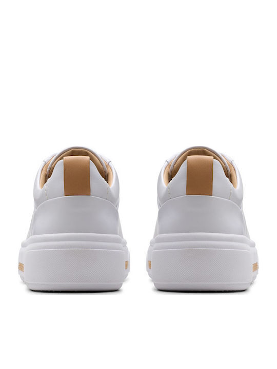 Hollyhock Damen Anatomisch Chunky Sneakers Weiß
