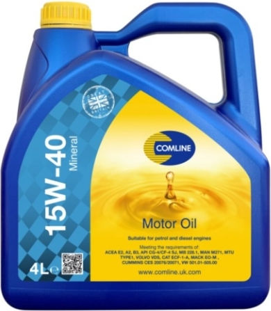 Comline Mineral Λάδι Αυτοκινήτου 15W-40 4lt