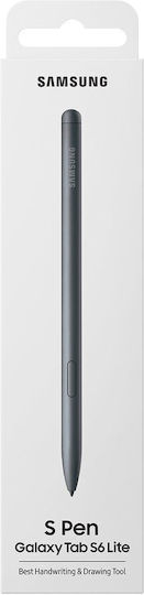 Samsung S Pen Ψηφιακή Γραφίδα Αφής για Galaxy Tab S6 lite σε Γκρι χρώμα EJ-PP610BJEGEU (Bulk)