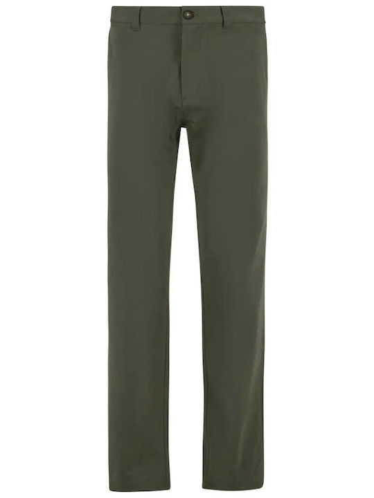 Women's Fabric Trousers Olive
