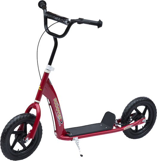 HomCom Kids Scooter 2-Wheel for 5+ Years Red