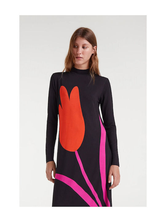 Midi Dress Black