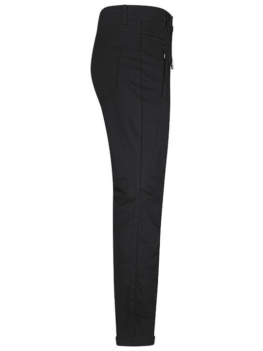 Damen Stoff Hose Black