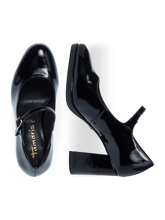 Black Heels with Strap