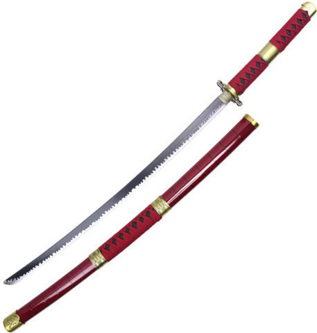 Amont One Piece Roronoa Zoro Katana Sandai Kitetsu Replica Length 103cm